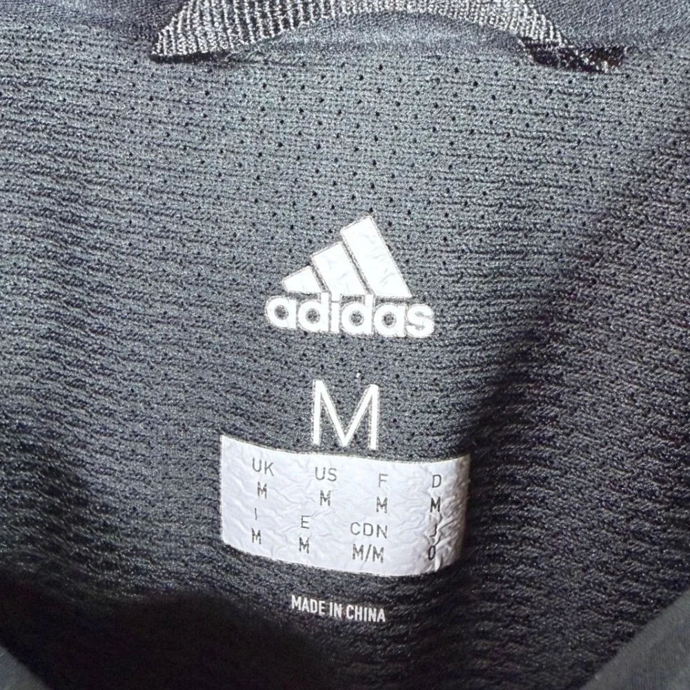 Adidas Men's Short‎ Sleeve Jacket size Medium Black
